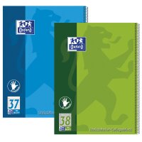 Oxford Linkshänder-Collegeblock, DIN A4+, liniert,...