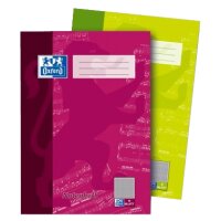 Oxford Notenheft, DIN A4, 8 Blatt, mit Hilfslinien