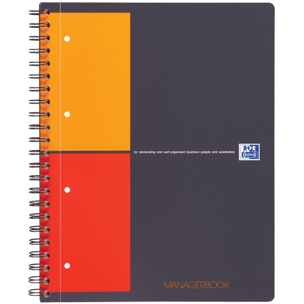 Oxford International Collegeblock "MANAGERBOOK", DIN A4