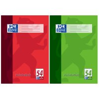 Oxford Vokabelheft, DIN A4, 32 Blatt, 2 Spalten, liniert