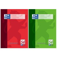 Oxford Vokabelheft, DIN A4, 40 Blatt, 3 Spalten, liniert