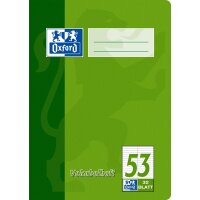 Oxford Vokabelheft, DIN A5, 40 Blatt, 3 Spalten, liniert