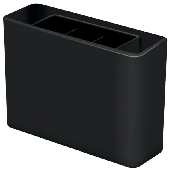 HAN Multiköcher smart-Line, Kunststoff, 3 Fächer, schwarz