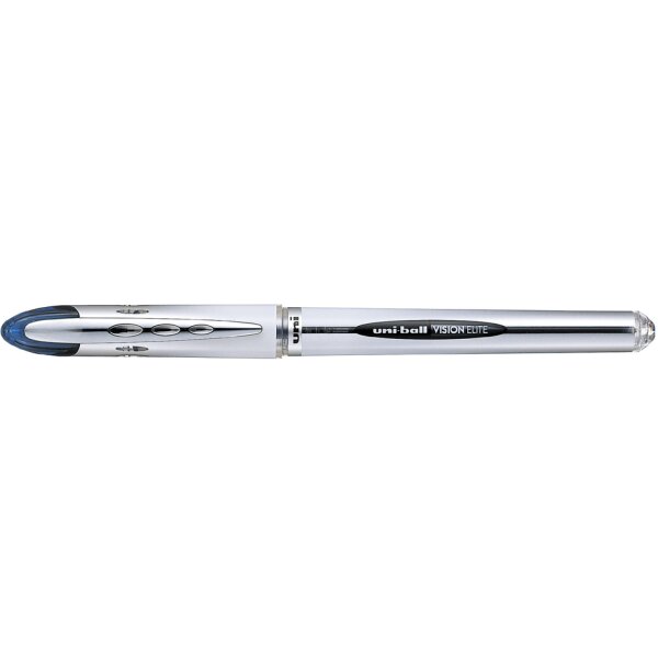 uni-ball Stylo roller &agrave; encre VISION ELITE UB200, bleu/noir