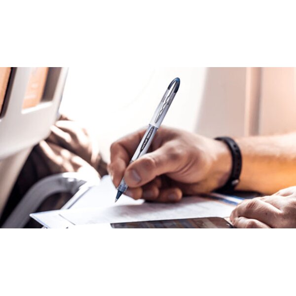 uni-ball Stylo roller à encre VISION ELITE UB200, noir