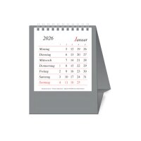 NOVOS Tischkal. Pro Bristol D. 2026 509070 1M/1S silber...