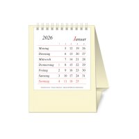 NOVOS Tischkal. Pro Bristol D. 2026 509094 1M/1S beige DE...