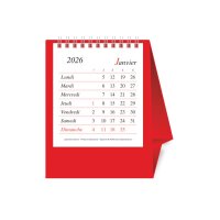 NOVOS Cal. table Pro Bristol F. 2026 508011 1M/1P rouge...