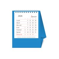 NOVOS Cal. table Pro Bristol F. 2026 508035 1M/1P bleu...