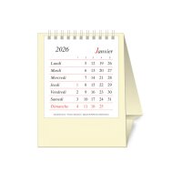 NOVOS Cal. table Pro Bristol F. 2026 508097 1M/1P beige...