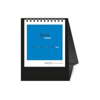 NOVOS Calendrier table Europa 2027 500053 1M/1P noir ML...