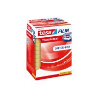 TESA Film OfficeBox 12mmx66m 574030000 Transparent 12 pcs.