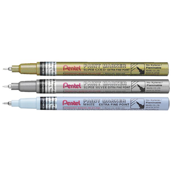 Pentel Lackmarker PAINT MARKER MSP10, weiss