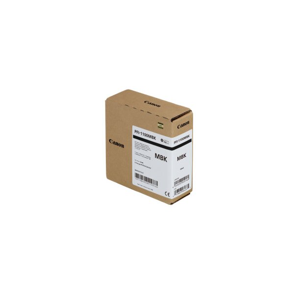 CANON Cartouche dencre mat noir PFI1100MB iPF PRO-2000/PRO-6000S 160ml