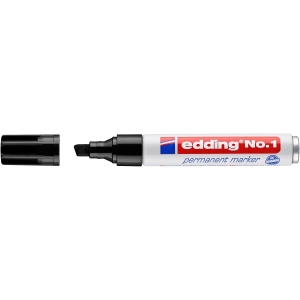 EDDING Permanent Marker No. 1 1-5mm 1-1 schwarz