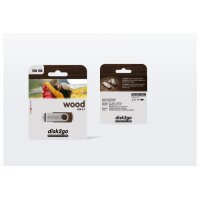 DISK2GO USB-Stick wood 128GB 30006664 USB 3.0