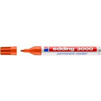 EDDING Permanent Marker 3000 1,5-3mm 3000-6 orange