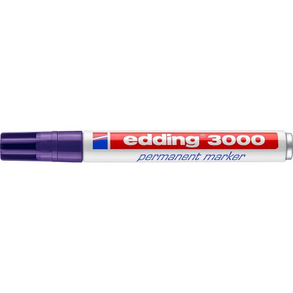 EDDING Permanent Marker 3000 1,5-3mm 3000-8 violett