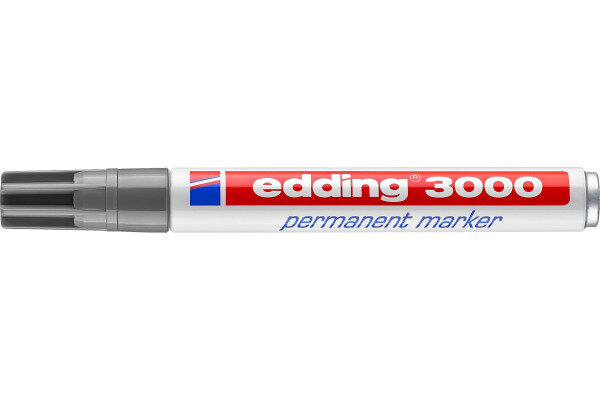 EDDING Permanent Marker 3000 1,5-3mm 3000-12 gris