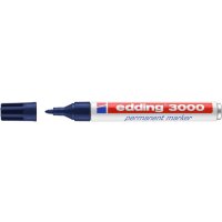 EDDING Permanent Marker 3000 1,5-3mm 3000-17 stahlblau