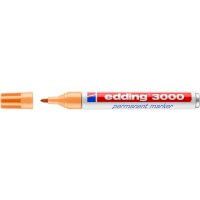 EDDING Permanent Marker 3000 1,5-3mm 3000-16 hellorange