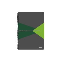 LEITZ Collegeblock Office Card A4 46470055 grün kariert