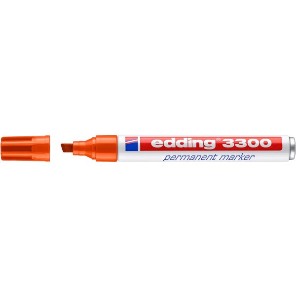 EDDING Permanent Marker 3300 1-5mm 3300-6 orange