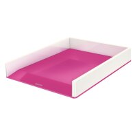 LEITZ Briefkorb WOW A4 53611023 weiss/pink