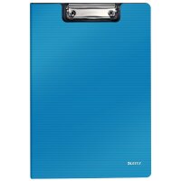 LEITZ porte-bloc à rabat Solid, Polyfoam, bleu clair,