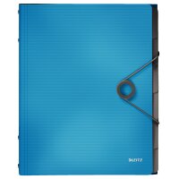 LEITZ Trieur Solid, A4, pp, 6 compartiments, bleu clair