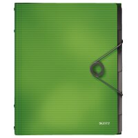 LEITZ Trieur Solid, A4, PP, 6 compartiments, vert clair