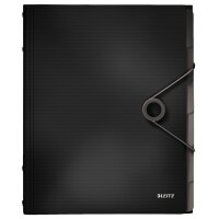 LEITZ Trieur Solid, A4, pp, 6 compartiments, noir