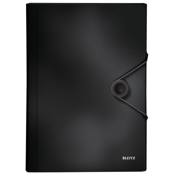 LEITZ Fächermappe Solid, A4, PP, 6 Fächer, hellblau