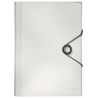LEITZ Fächermappe Solid, A4, PP, 6 Fächer, hellblau