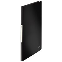 LEITZ Sichtbuch Solid, A4, PP, mit 40 Hüllen, weiss