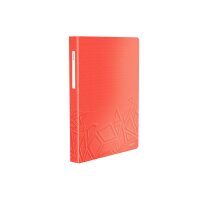 LEITZ Sichtbuch UrbanChic PP A4 46520024 rot 80 Hüllen