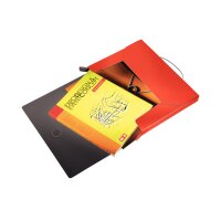 LEITZ Ablagebox Solid PP A4 45681020 hellrot