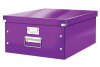 LEITZ Click&Store WOW Ablagebox A3 60450062 violett 36.9x20x48.2cm