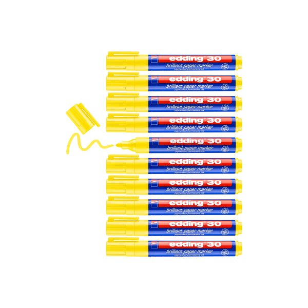 EDDING Permanent Marker 30 1,5-3mm 30-5 gelb