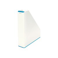 LEITZ Stehsammler WOW A4 53621036 weiss/blau