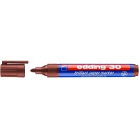 EDDING Permanent Marker 30 1,5-3mm 30-7 braun