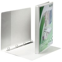 LEITZ Präsentations-Ringbuch, A4 Überbreite, weiss, 4 D-Ring