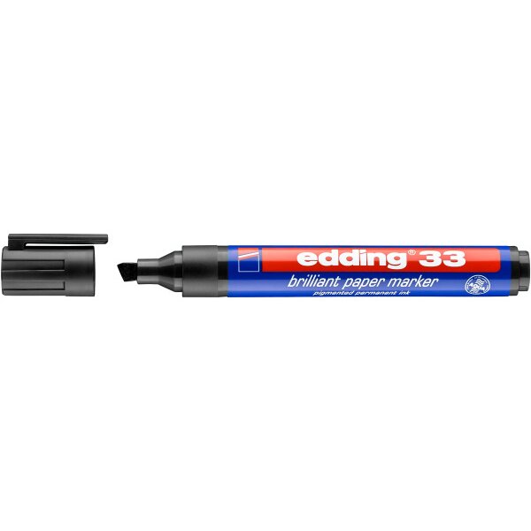 EDDING Permanent Marker 33 33-1 schwarz