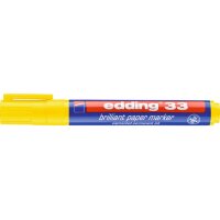EDDING Permanent Marker 33 1-5mm 33-5 gelb