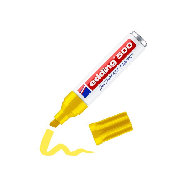 EDDING Permanent Marker 500 2-7mm 500-5 jaune