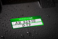 AVERY ZWECKFORM Etiquettes inventaire 50x20mm 6912 vert, Poly. 10fl.50pcs.