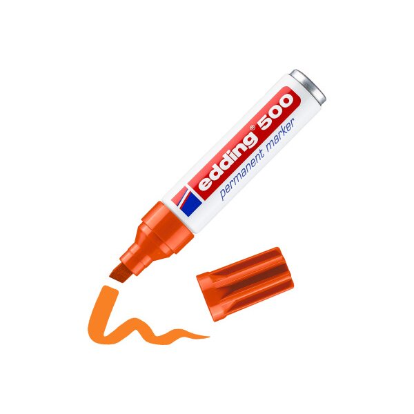 EDDING Permanent Marker 500 2-7mm 500-6 orange