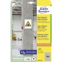 AVERY Zweckform Etiquette papier, ultra-adhésif, blanc