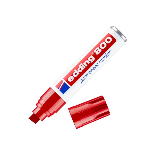 EDDING Marqueur permanent 800 4-12mm 800-2 rouge