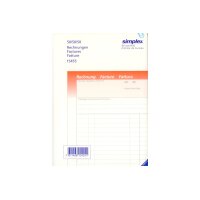 SIMPLEX Facture Oneco (d/f/i) A5 15455 50/50/50 fl. 1./2....
